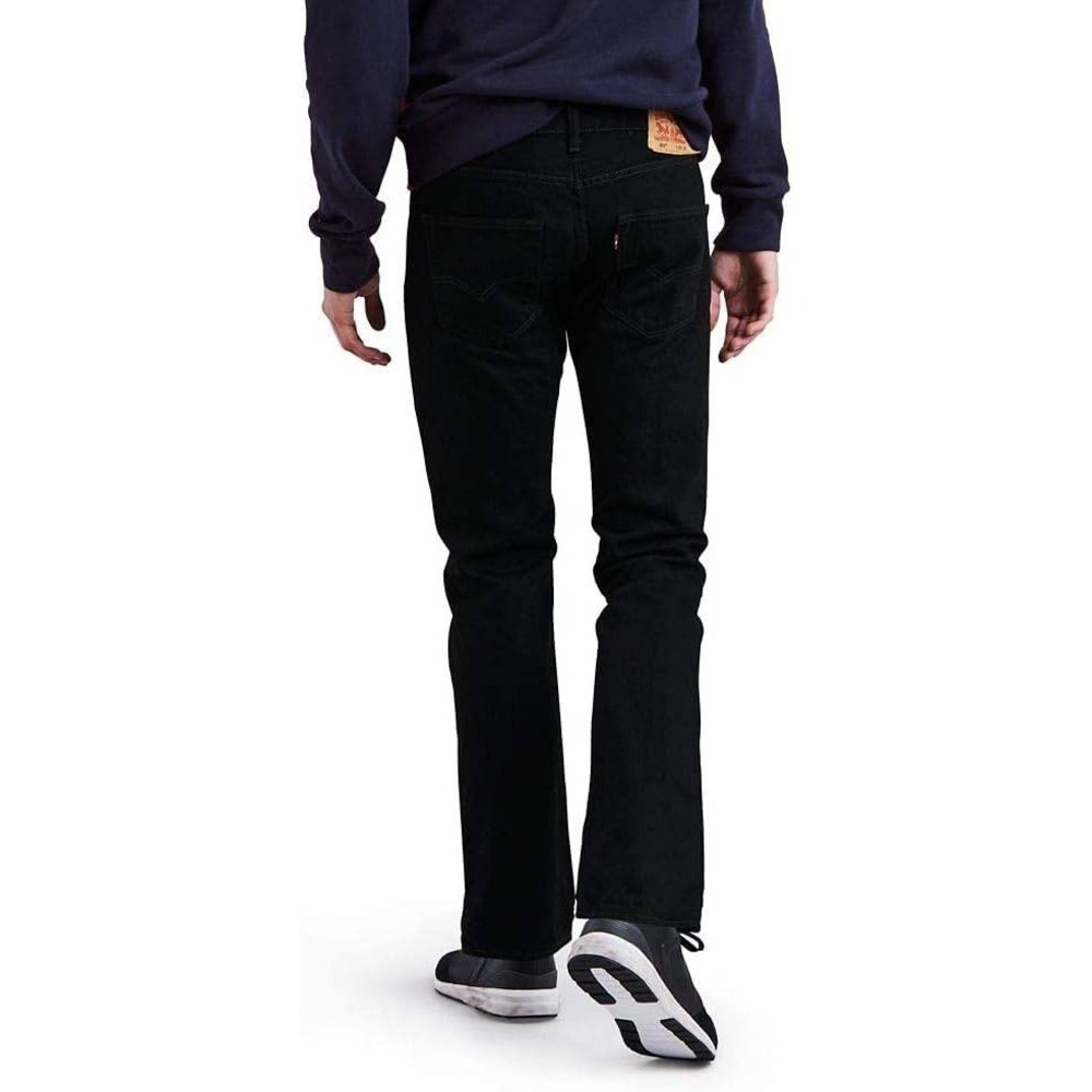 Levi's 501 Original 29x32 Men's Shrink-to-Fit Straight Leg Jeans Black - Picture 2 of 6